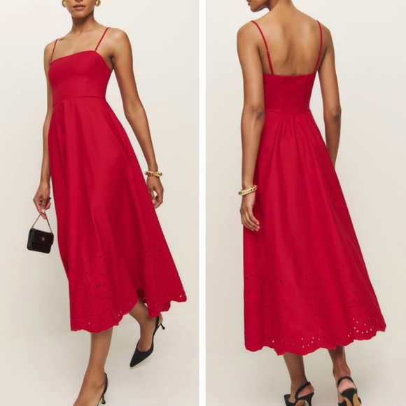 Reformation Dresses & Skirts - NWOT Reformation Red Midi Dress